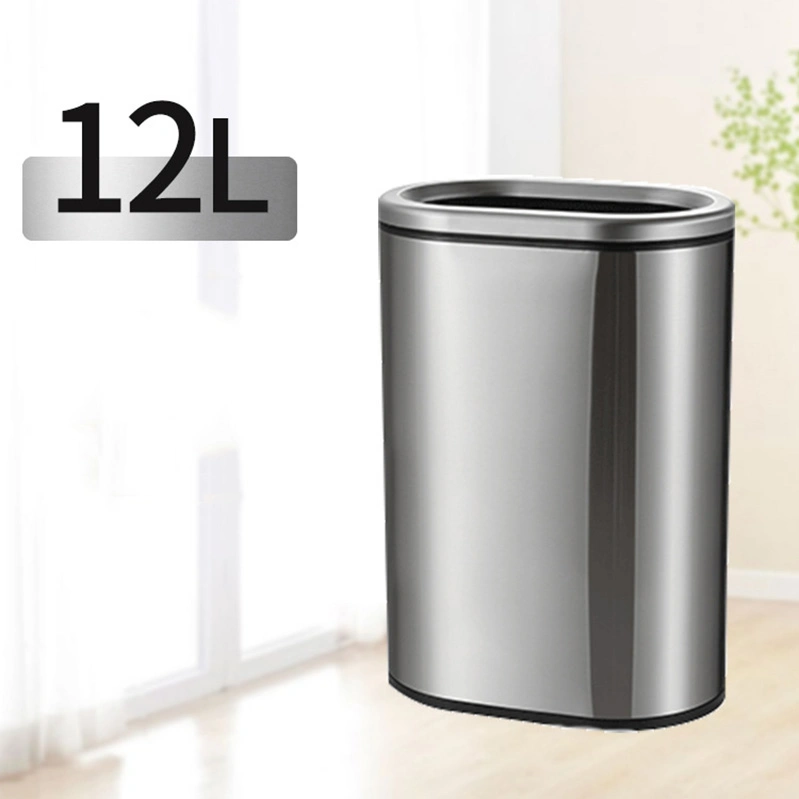 Waste Bin Kitchen Restaurant Bins Foot Sizes Best Used Wood Dustin Automatic Touchless Dustbin Container Auto Opening Trash Can