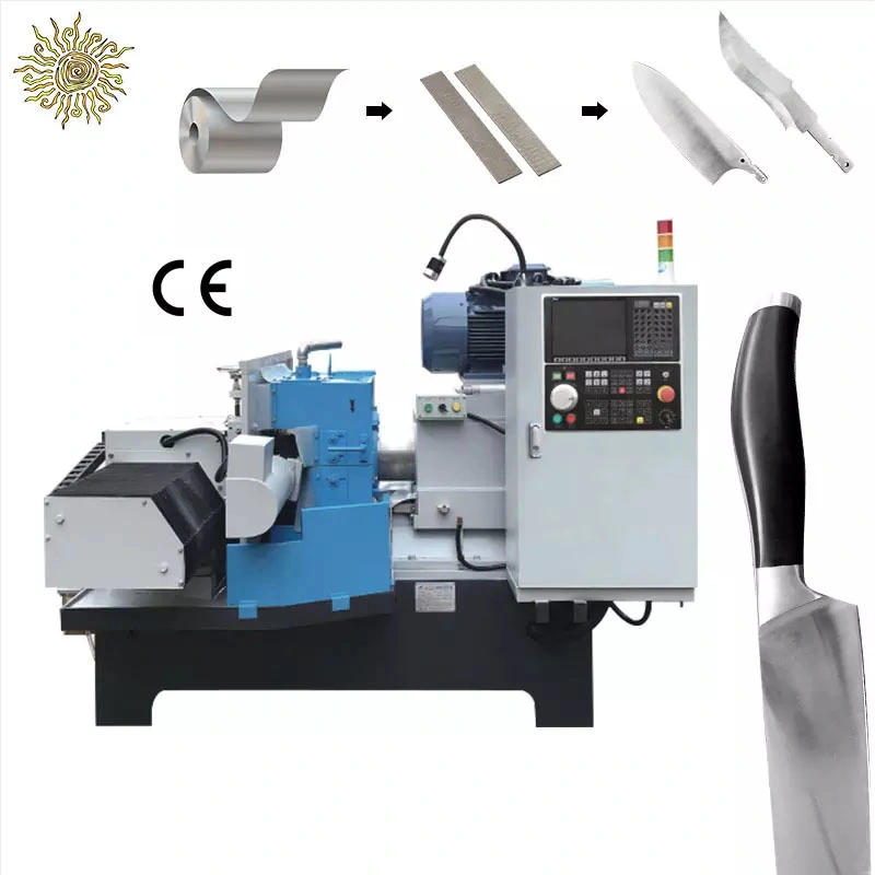 Chef Knives Grinding Machine Product Line Knife Manufacture Machinery Production Line Manufacturing Plant Metal Kitchen Knife Making Machine