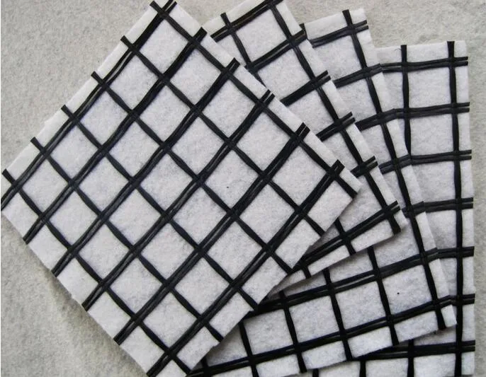 Geocomposite Biaxial Plastic Coated PP Geogrid Composite Geotextile for Mine Good Sell