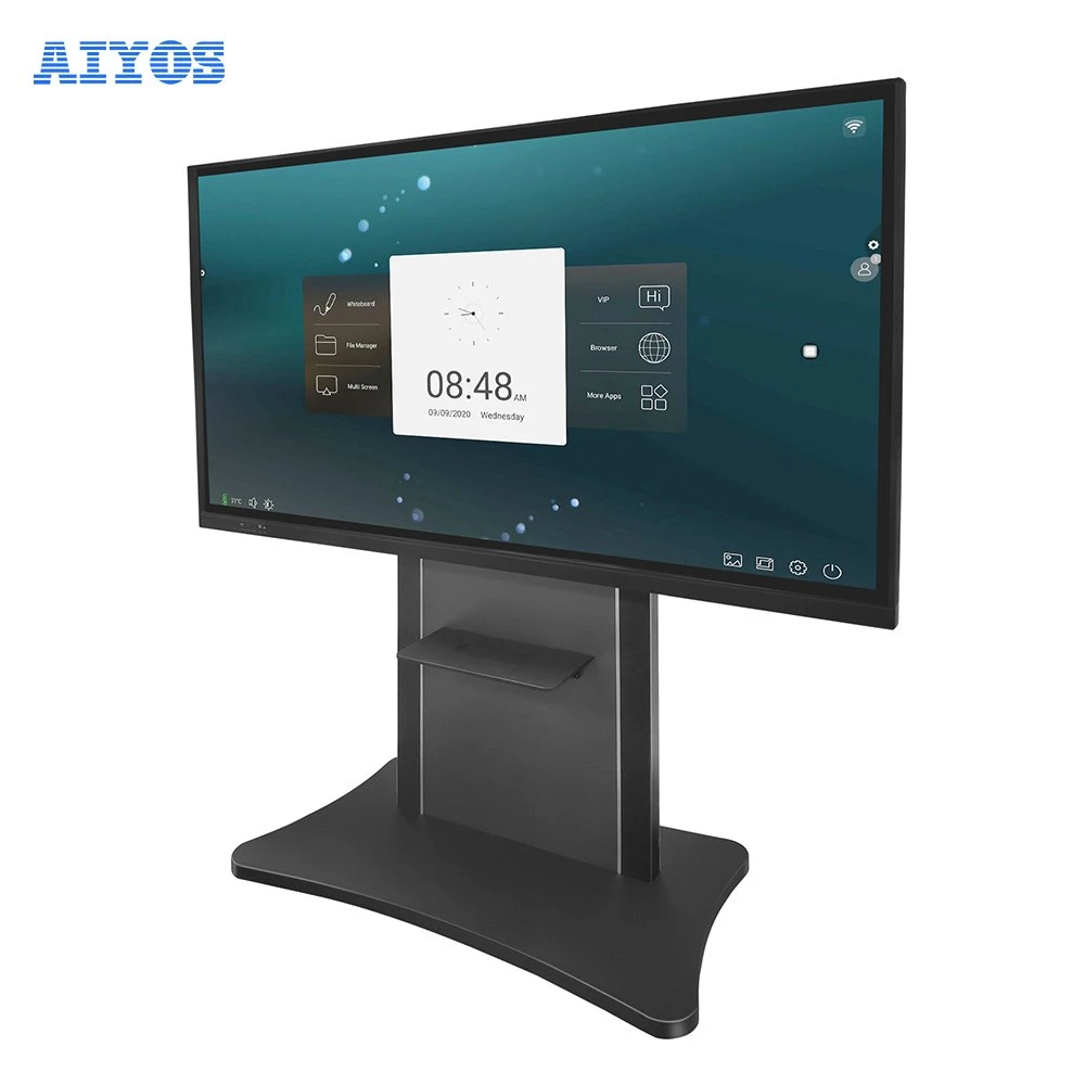 4K UHD 75 Inch Education Teaching LED Interactive Flat Panel Touch Screen Interactive Whiteboard