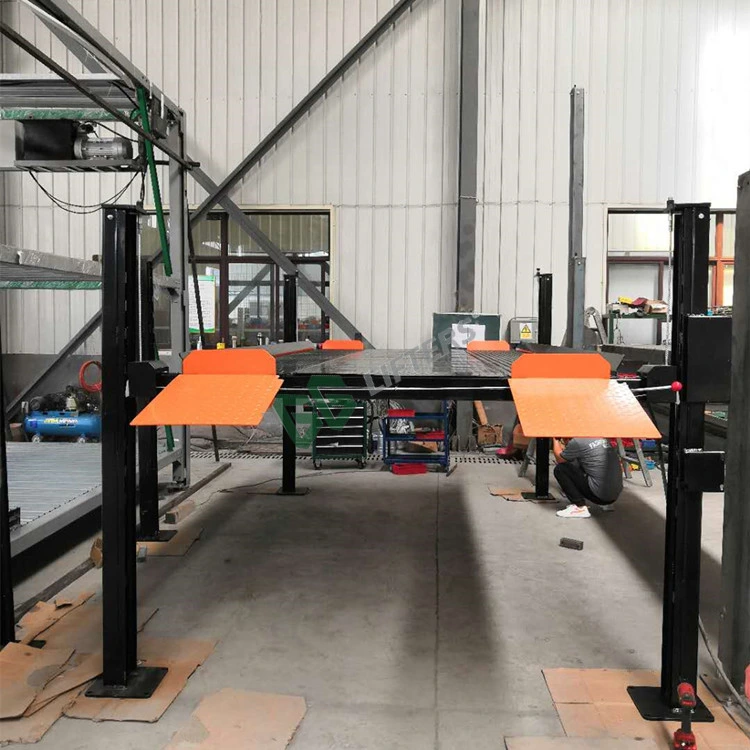 4 post car lift for alignment,auto smart parking lift