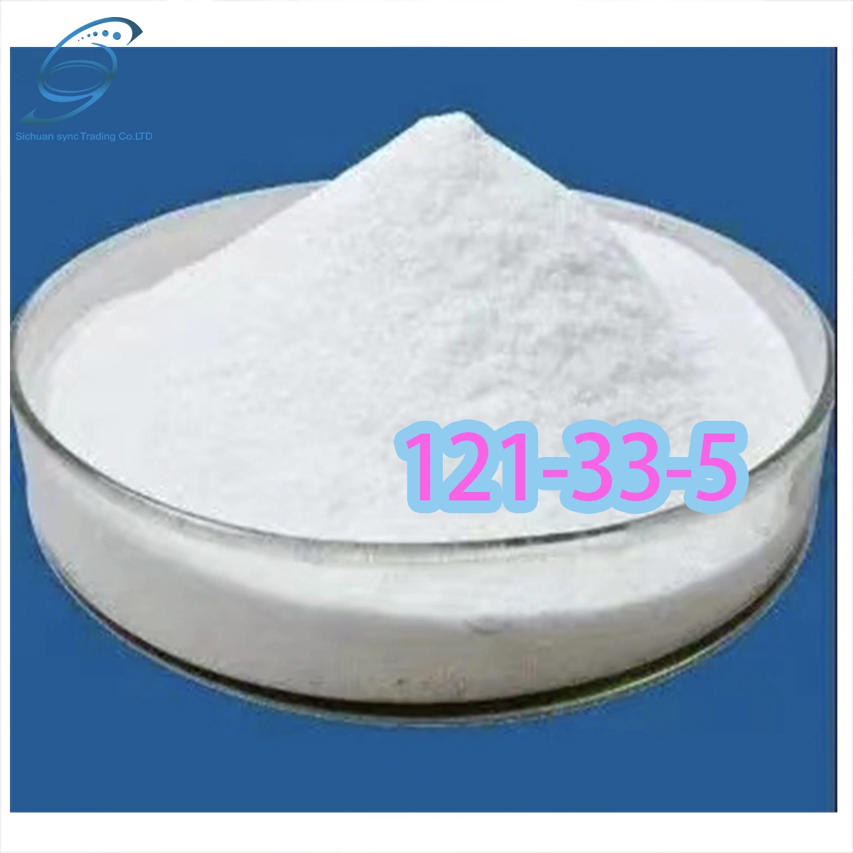 Sabor/Franrance. Vanilina vanilina 121-33-5/3-metoxi-4-Hydroxybenzaldeído Casno. 121-33-5/99% pureza vanilina pó / 99% sabor alimentar