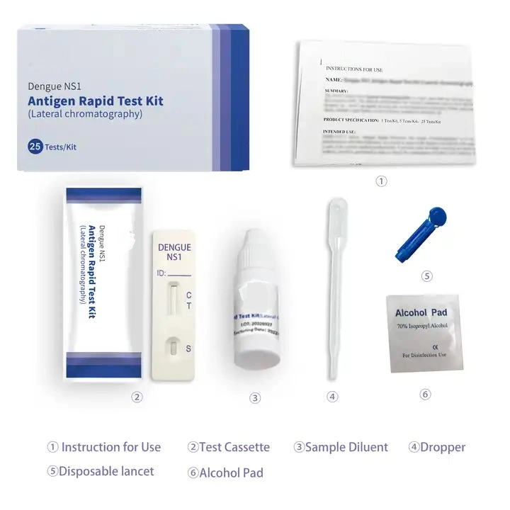 Accurate Infectious Disease Rubella Dengue Ns1 Diagnostics One Step Antigen Rapid Test