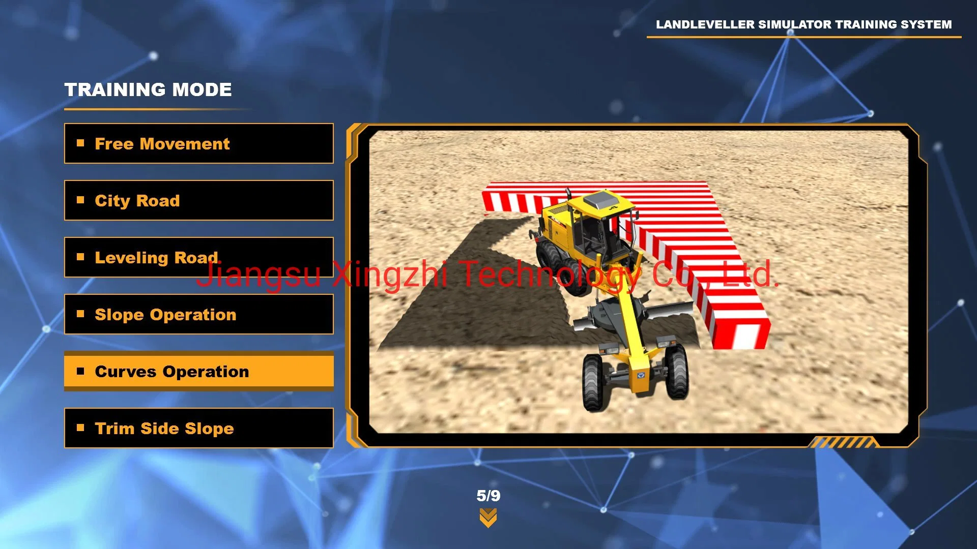 Chinese Newest Motor Grader Training Simulators for Sale/Simulators for Heavy equipment Operator