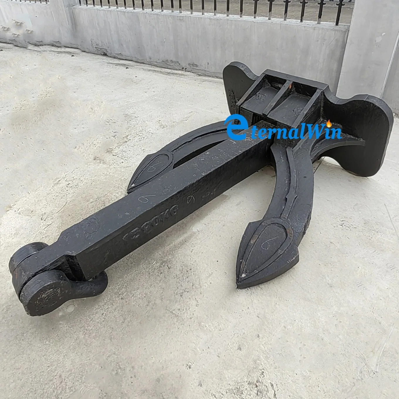 Marine Parts Sea Black Delta Flipper Anchor Marine Anchor for Marine Ship