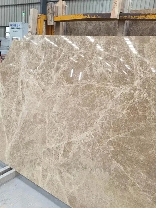 Light Brown Marble/Workcountertops Kitchen Bathroom Countertops /Vanitytops Stone Sink/Floor Tiles/ Home Decoration