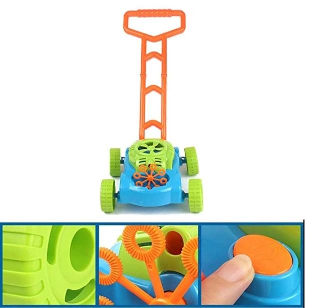 Amazon Hot Sell Lawn Games Bubble Mower Outdoor Toys Bubble Blower Machine for Toddlers