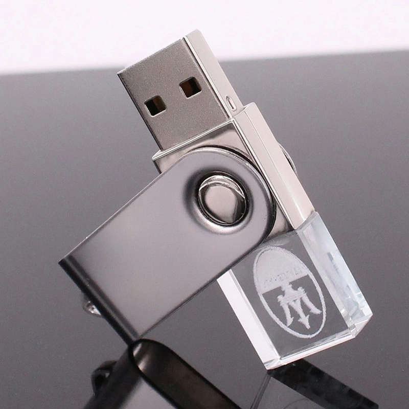 Micro USB Shining Crystal 8GB USB Stick USB Memory Stick with Custom 3D Logo