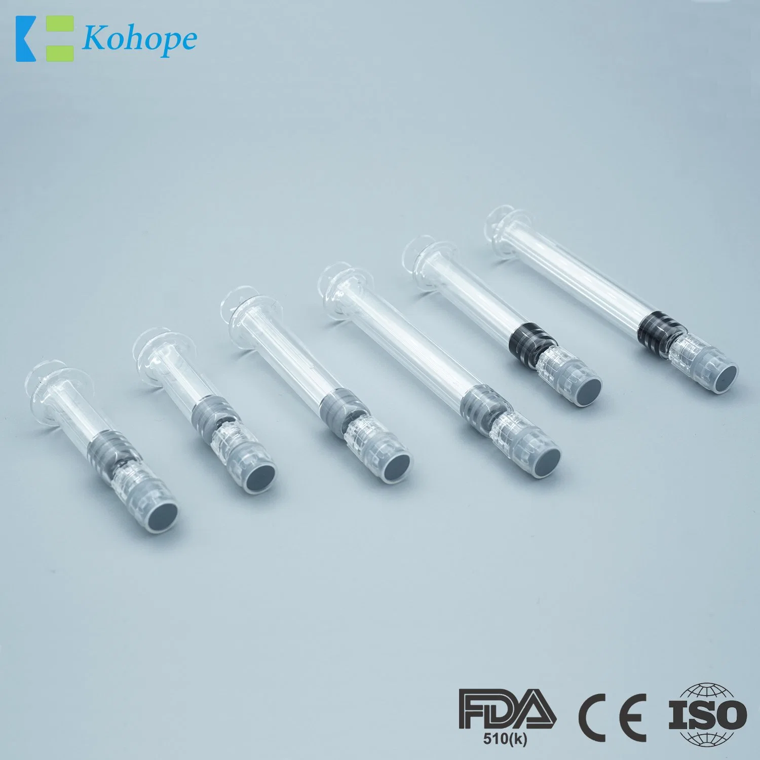 China Vidrio Plástico/OEM 1ml/3ML/5ml/10ml/20ml de aguja hipodérmica desechable con bajo precio