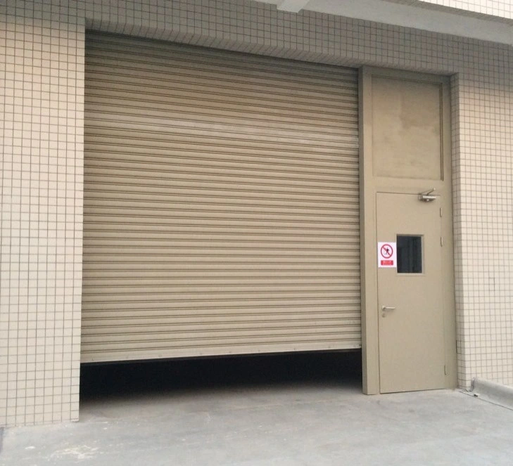 Industrial Exterior & Interior Automatic Operation Aluminum Roll up Galvanized Steel Rolling Shutter Roller Shutters