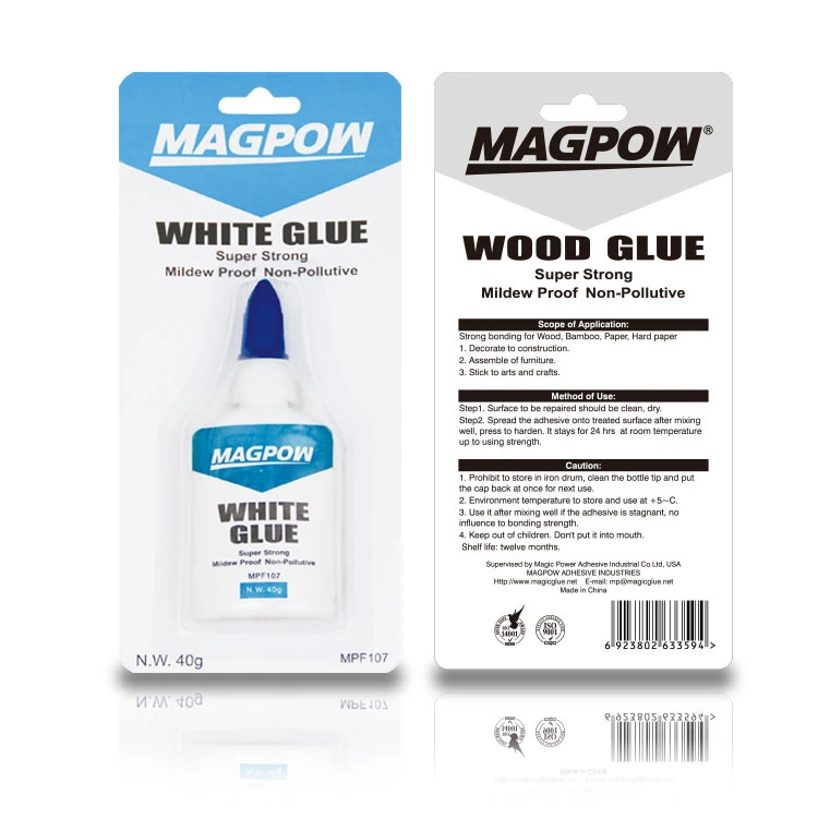 Magpow meistverkaufte Wasser basierte Polyvinyl Acetat Emulsion PVA Weiß Klebstoff