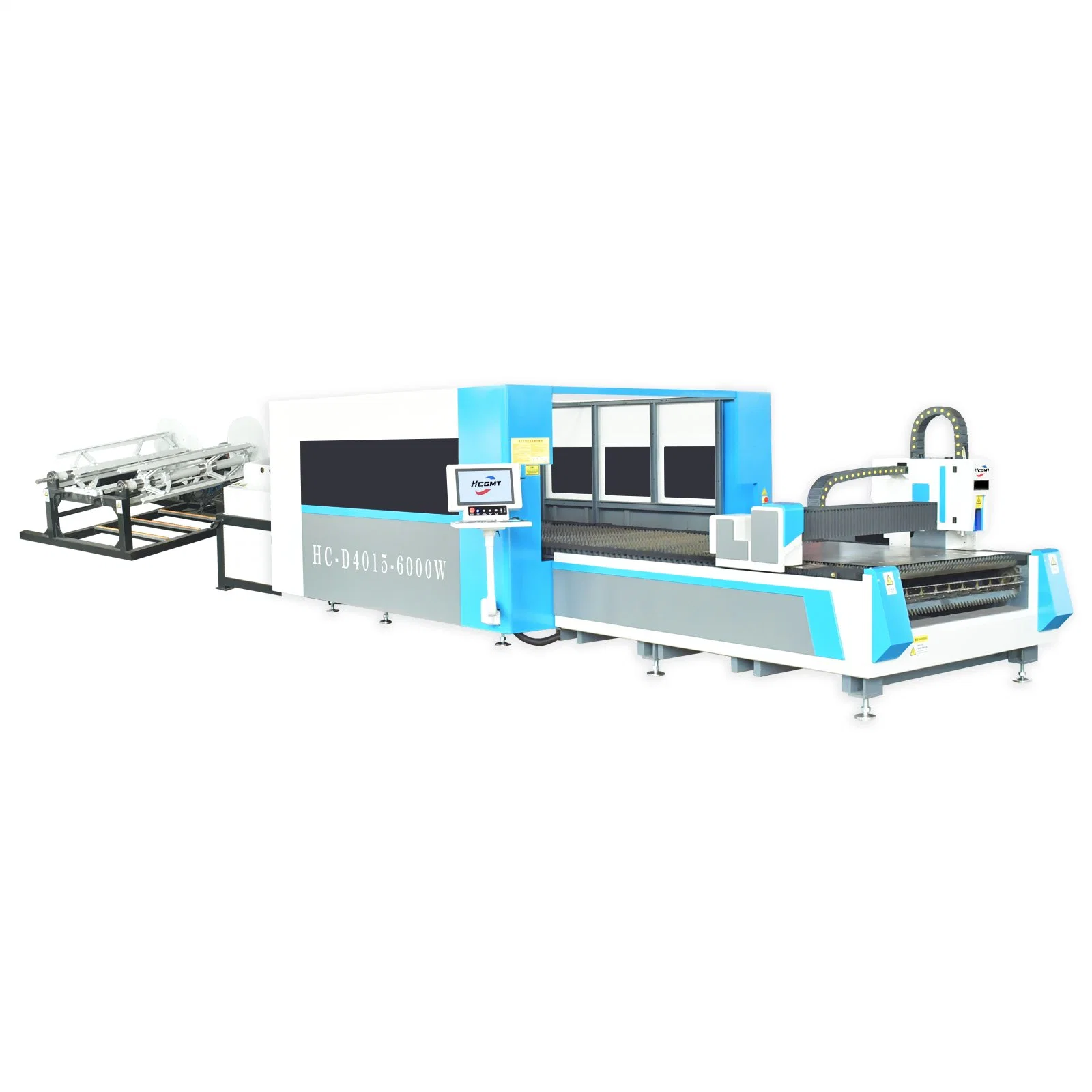 Hcgmt® 4*1,5m/6000W CNC 3-in-1 Corte de nivelación de la bobina de acero impresión de tinta-Jet Maquinaria CNC