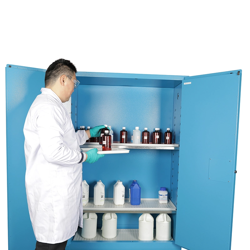 Factory Wholesale/Supplier FM CE Osha 45 Gal Acid Corrosive Hazardous Chemicals Safety Storage Cabinet