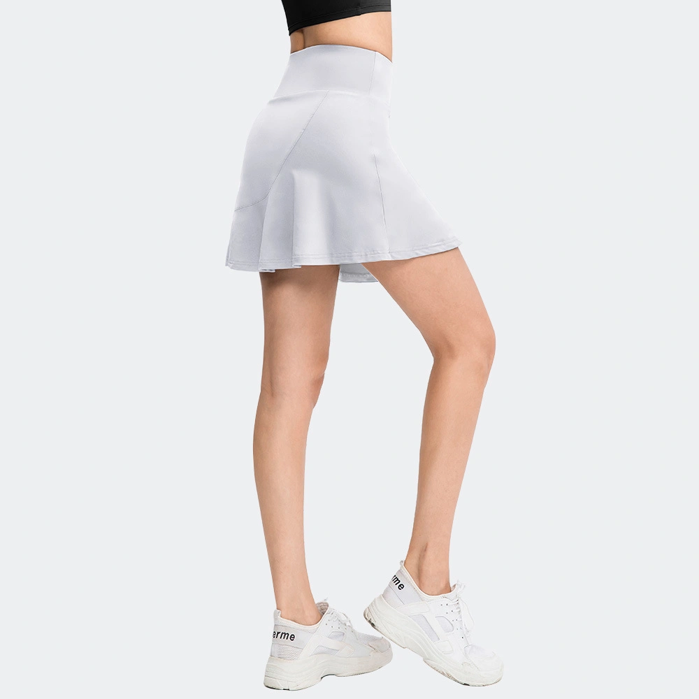 Wholesale/Supplier Custom Woman Sports Gym Fitness High quality/High cost performance  Short Plain Activewear Tennis Skirt