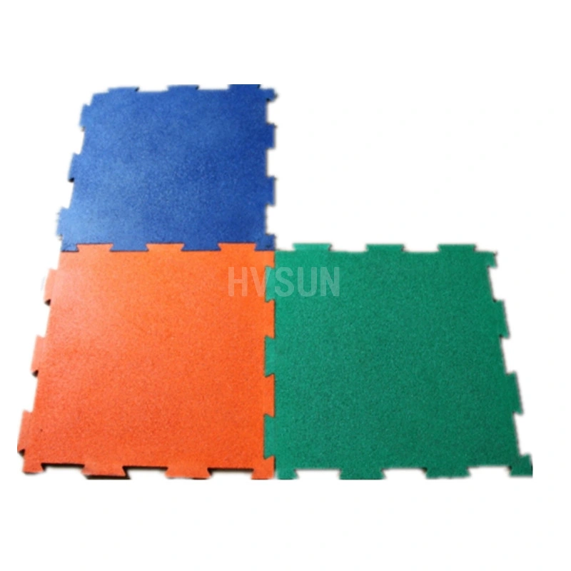 High quality/High cost performance  Shockproof Safety Outdoor Playground Rubber Tiles