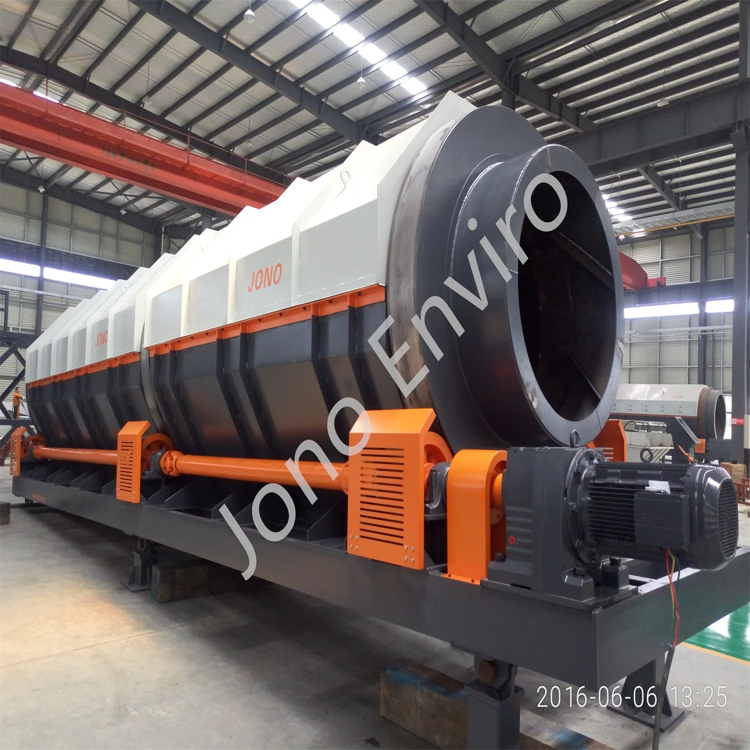 Chinese Manufacturer High Efficient Trommel Screen Waste Treatment Equipment Seperator for Recycling Line