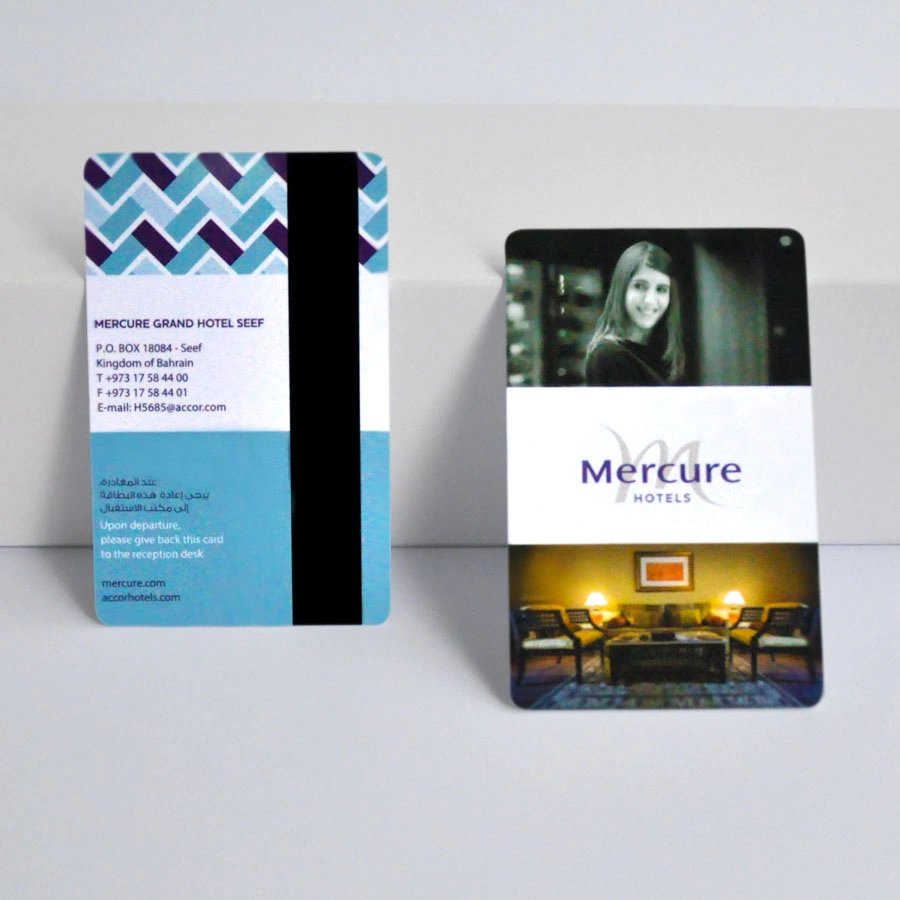 Popular PVC Printing Magnetic Stripe Tk4100 Em4200 Smart Hotel Key Card