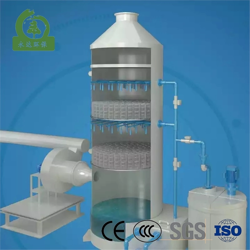 Best Seller Environmental Protection PP Acid Mist Treatment Equipment Tail Gas Adsorption Purification Equipment