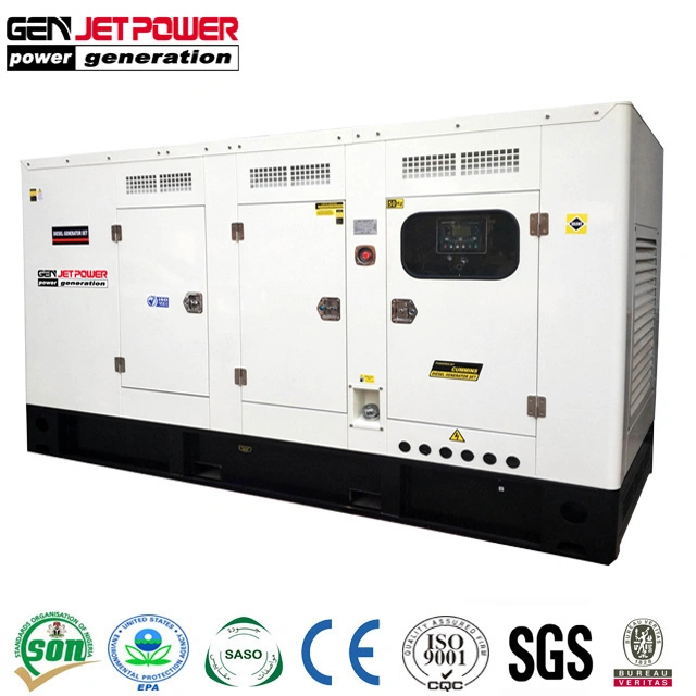 Generador de combustible sin combustible de Genset Diesel trifásico 150kVA 120kW silencioso Generador