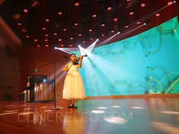 P3.91mm Stage Interactive Dance LED Floor Screen, Full Colour LED Display Project