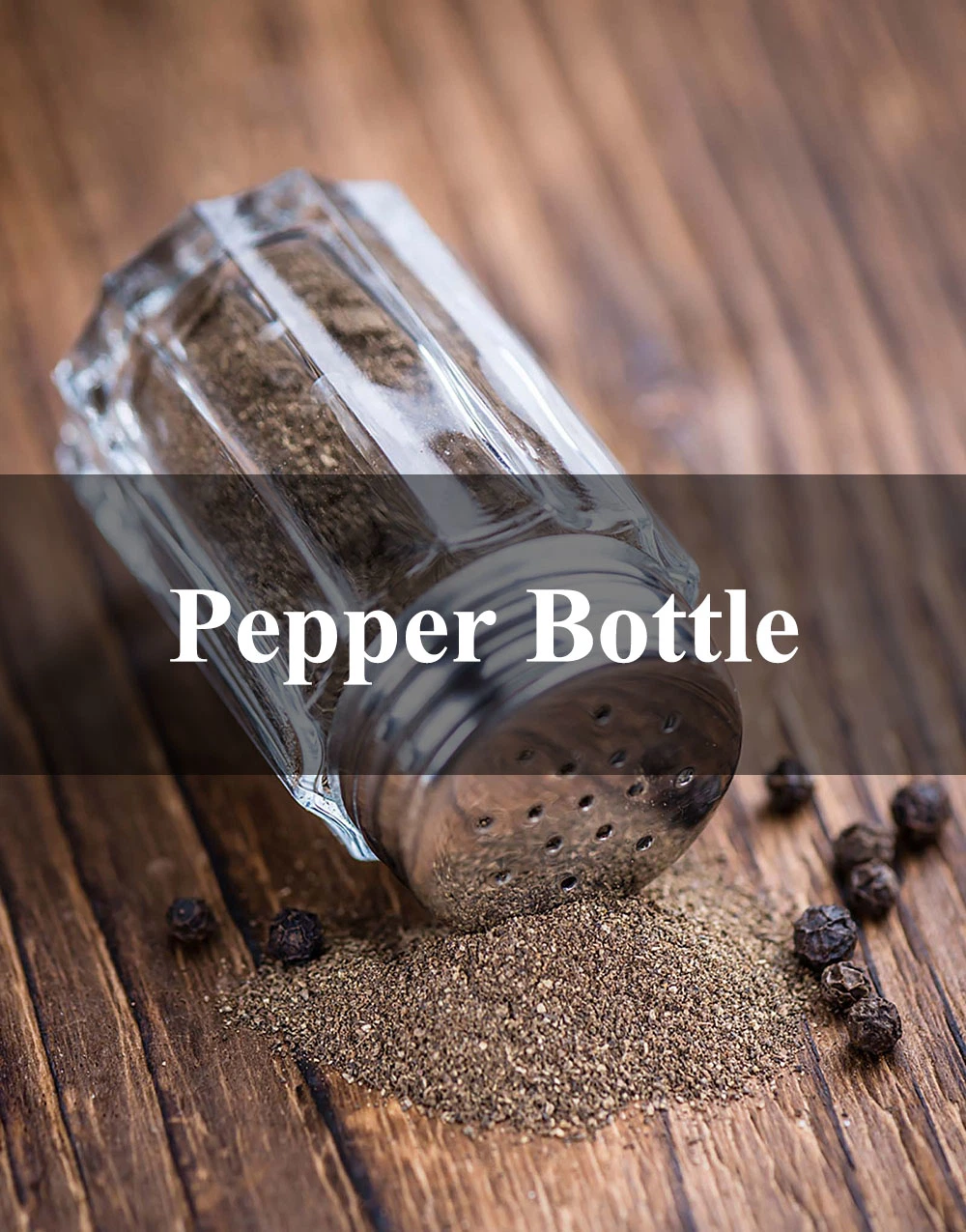 Vista 92ml 110ml 100ml Spice Pepper Sauce Glass Bottle