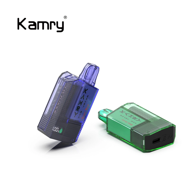 Kamry Smart Box Pod 2023 Newest Design Products Atomizer Electronic Cigarette 300 Puff Bars Shopping Disposable Vape