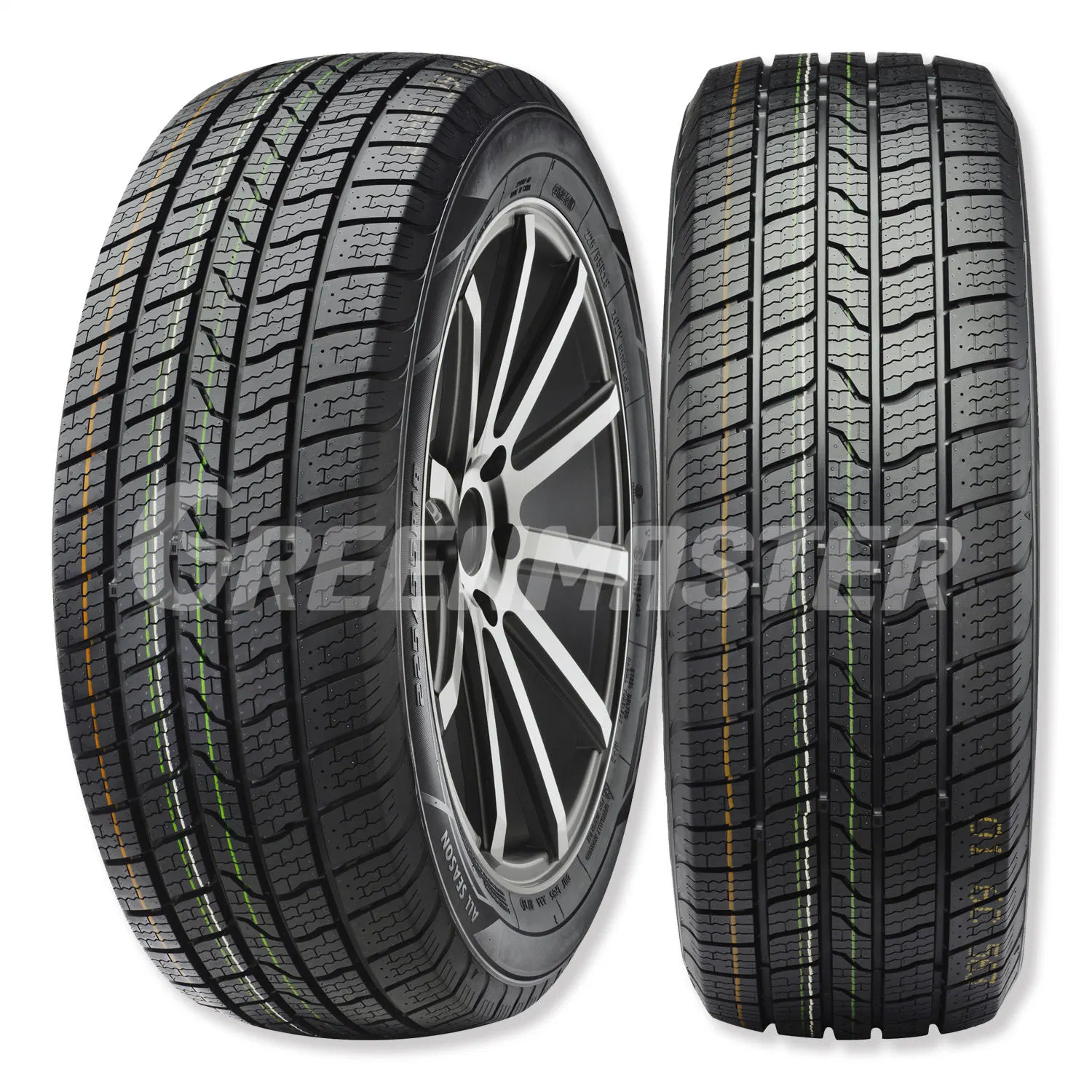 Passenger Car Radial Tire, LTR, Light Truck Tire, Van Tire (175/70R13, 185/60R14, 195/50R15, 195/65R15, 205/55R16, 205/40R17)