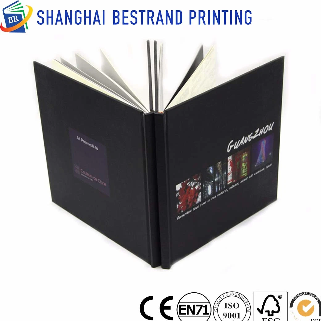 Personalize Hardcover Photography Book Printing with Foil Stamping