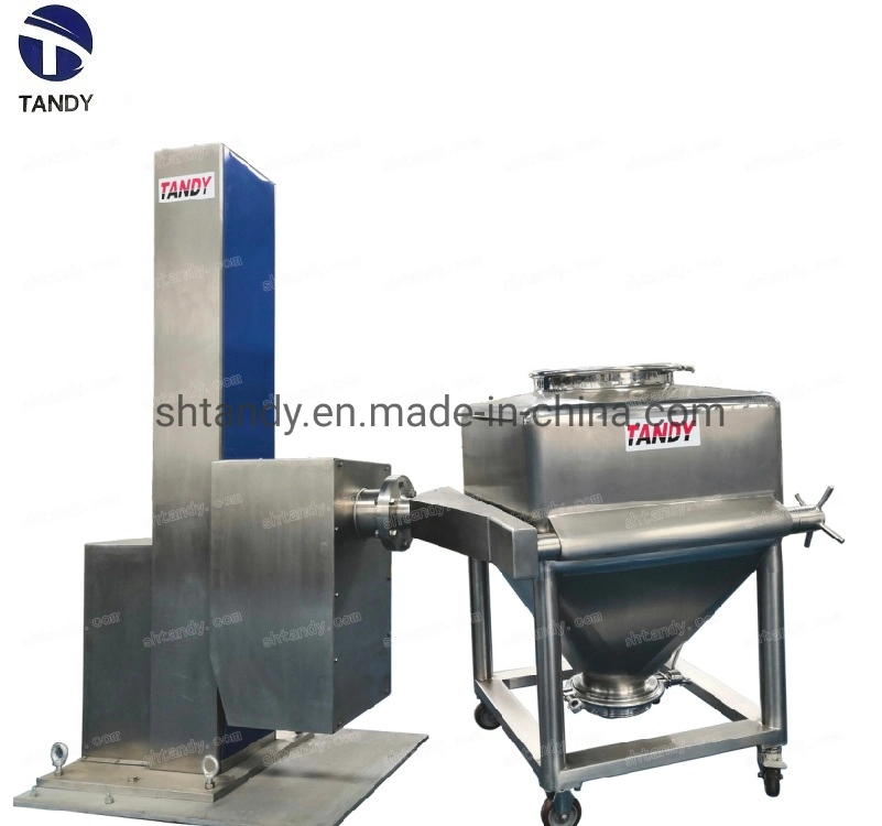 Single Column Post Bin Blender Rotation Hopper Mixer Machine