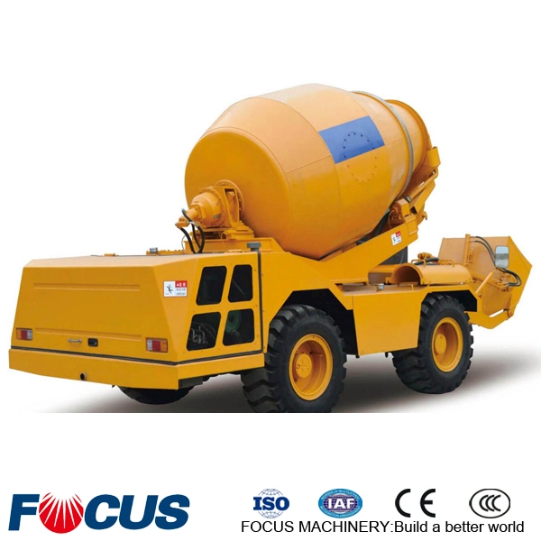 2.6m3, 4m3 Self Loading Concrete Truck Mixer