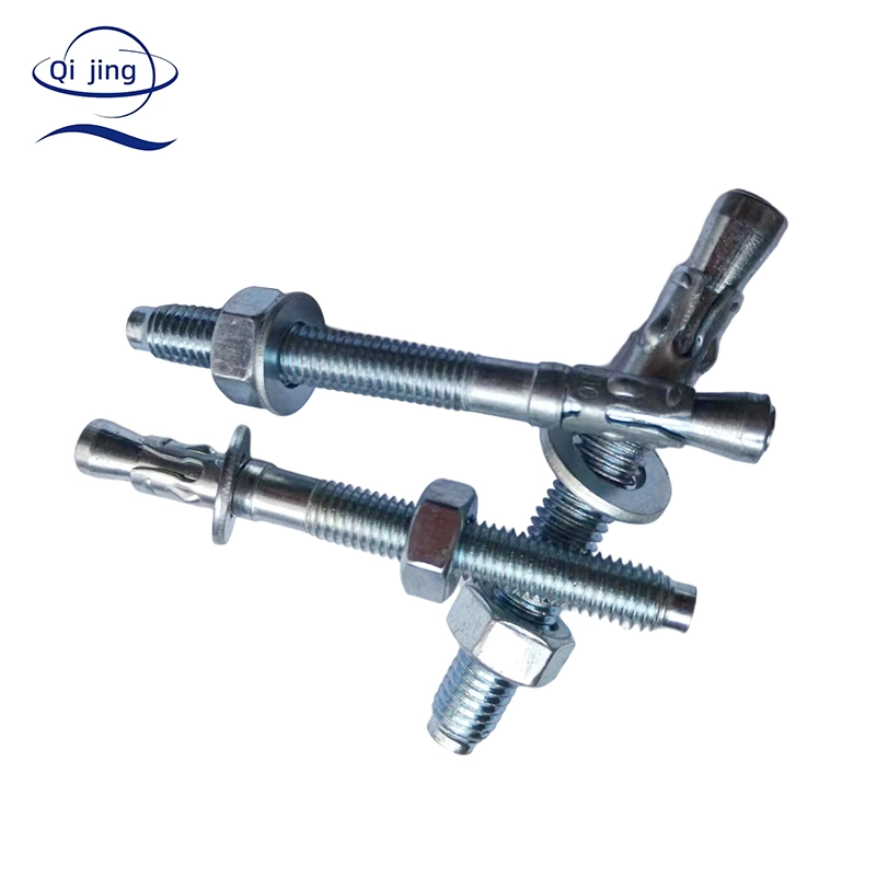 China Manufacturer Grade 4.8 Wzp Concrete Expansion Wedge Anchor Bolt