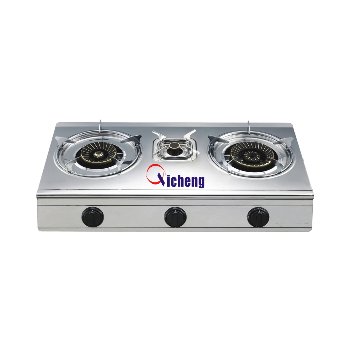 High quality/High cost performance  with Cover 3 Burner Table Gas Stove