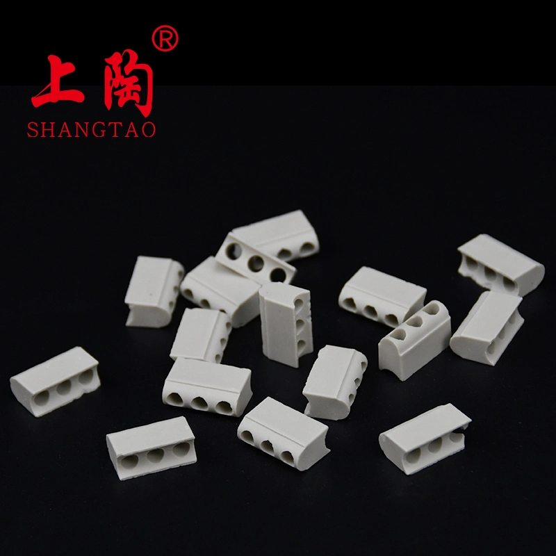 2022 Shanghai Gongtao 6mm 5holes Customized Alumina Zirconia Electrical Ceramic Plunger Ceramic Parts Insulator for Pump