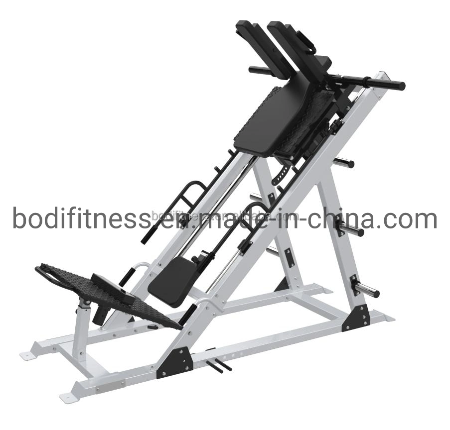 Gym Equipment Strength Training Weight Plate Loading Leg Press Machine