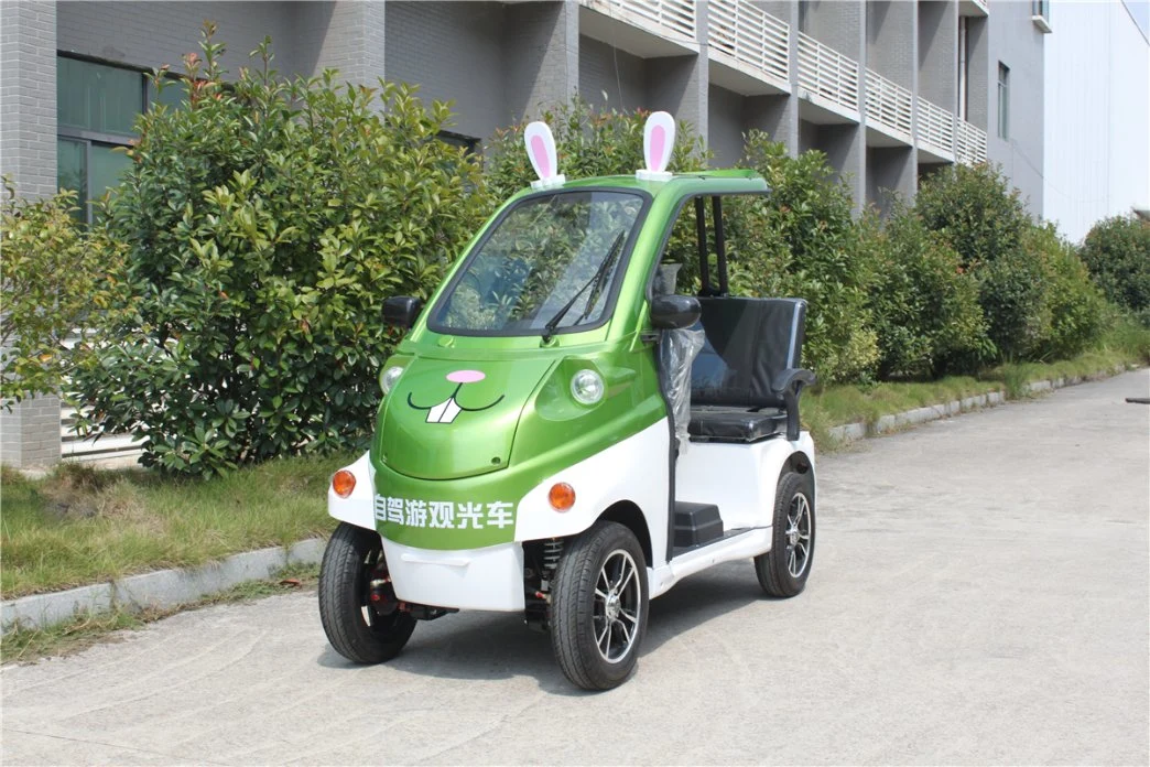 Batteriebetriebene Golfwagen Mini Electric Golfwagen 30km/H Max Speed Sightseeing Auto für den persönlichen Gebrauch