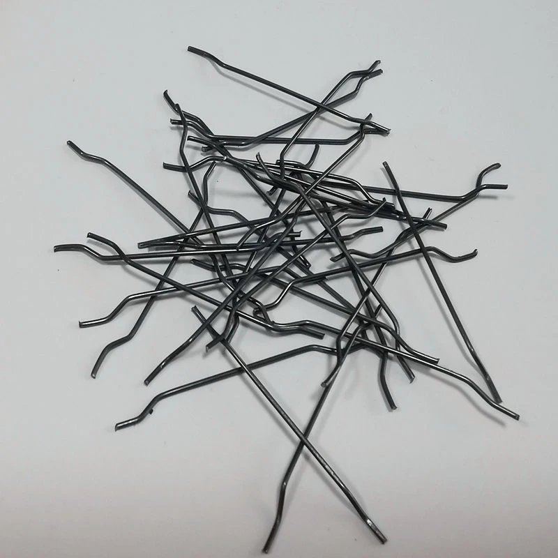 65/35 Deformed Hooked End Steel Wire Steel Fiber for Reinforcement Concrete