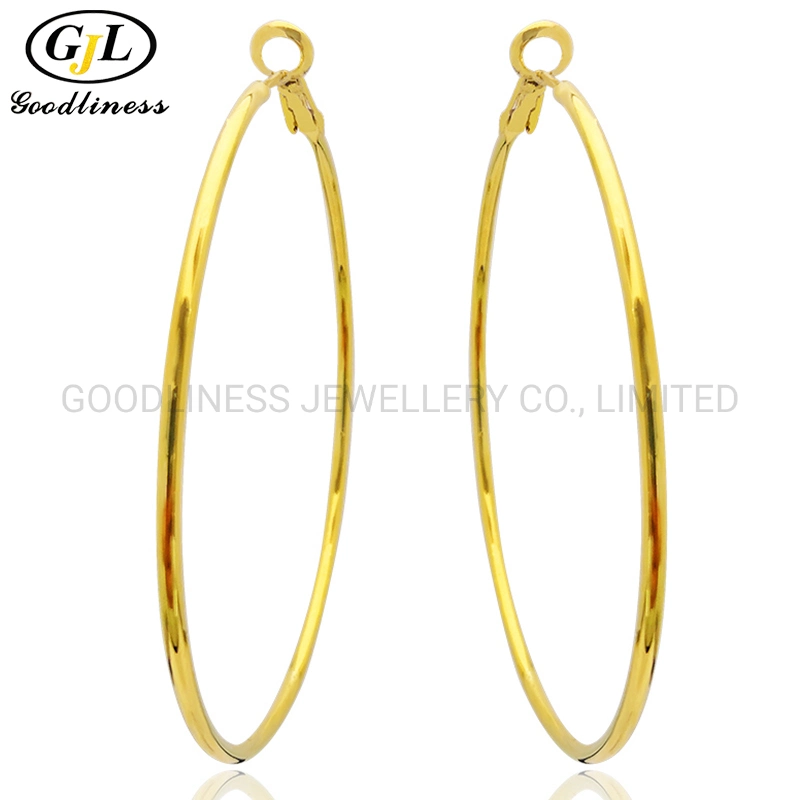 Wholesale Fashion Hoop Earring Jewelry 925 Sterling Silver Jewellery