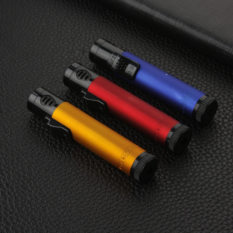 Windproof Blue Fire Lighter Household Lighter Ordinary Disposable Lighter Personality