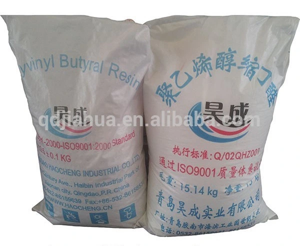 Poudre blanche butyral de polyvinyle PVB pour les revêtements en résine