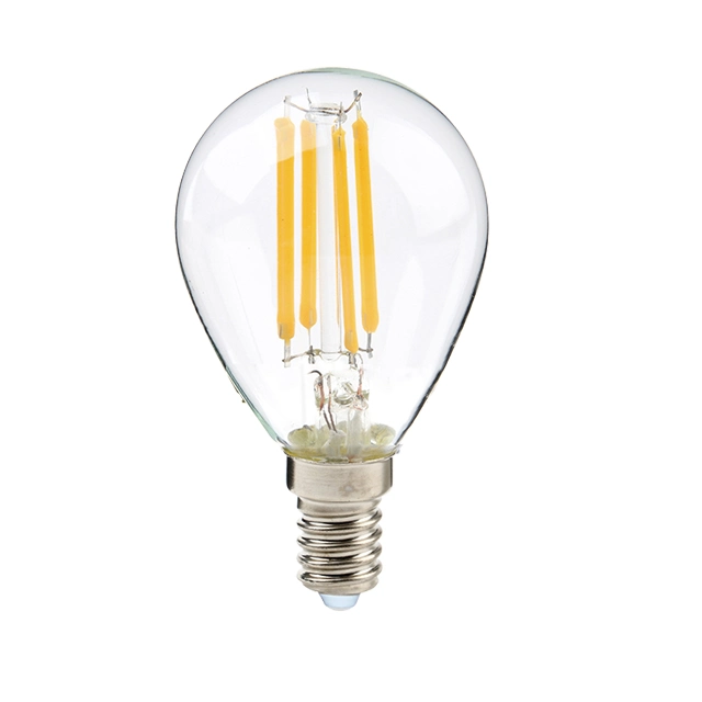 LED Candle Lamp G45 220-240V 7W 1000lm E27 Home Lighting Glass Bulb LED Filament Bulb