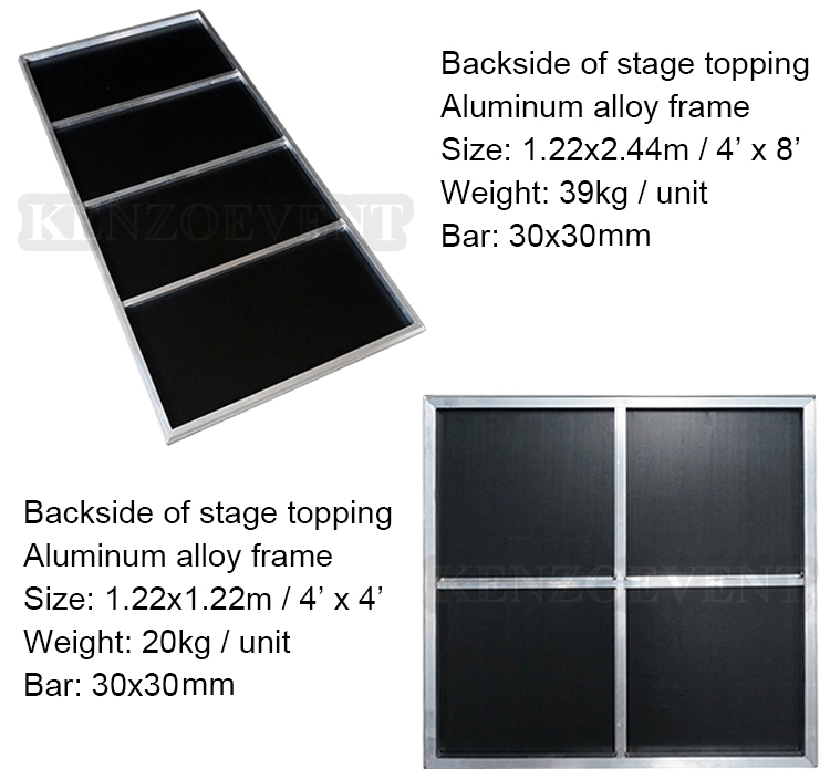 Escenario de aluminio portátil para eventos