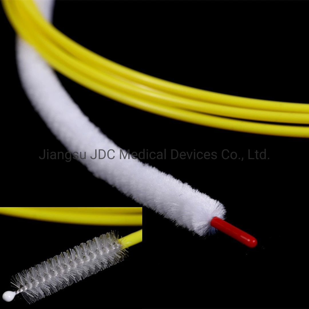 Endoscopic Accessories Single or Reuse Biopsy Channel Cleaning Brush