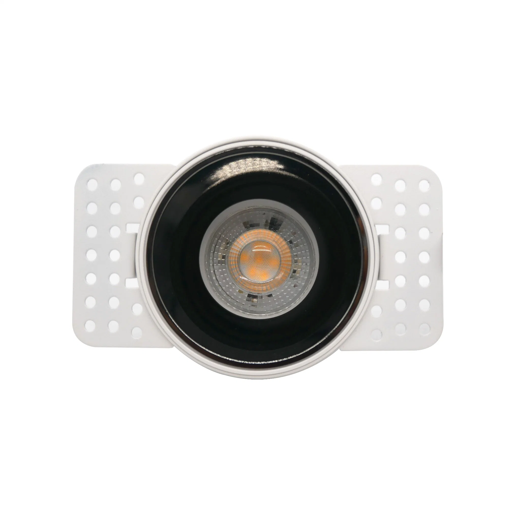 Aluminum MR16 GU10 LED Halogen Recessed Borderless Embedded Light Adjustable Spotlights