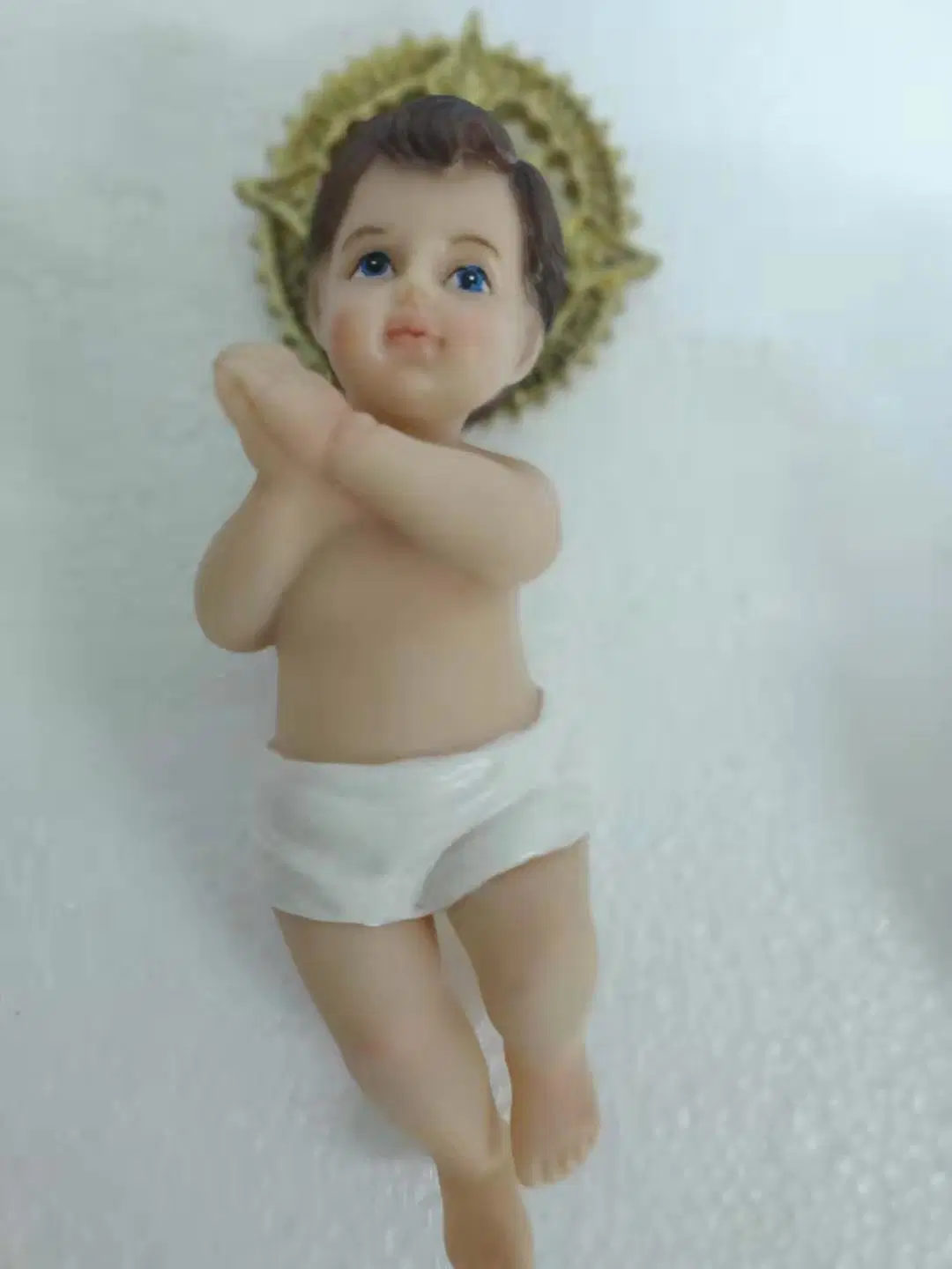 High quality/High cost performance  Wholesale/Supplier Resin Christian Religious Souvenir Baby Jesus Figurine