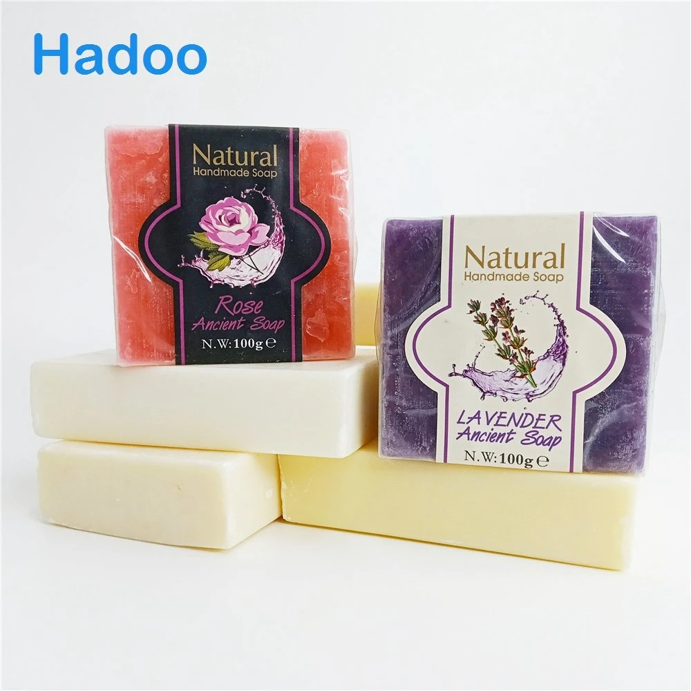 80g/90g de petites savon de lessive organique naturel savon de toilette parfumés de fleur de peau
