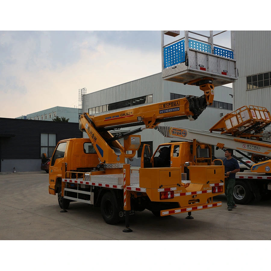 10~20m Tow-Able Articulating Boom Lift Man Lift Aerial Work Platform