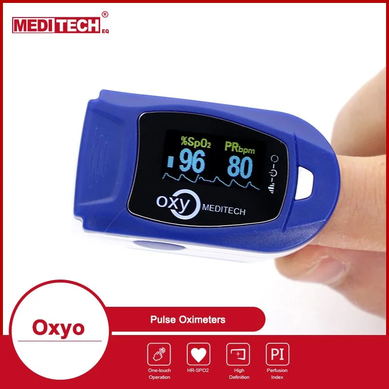 CE Approval Medical Equipment Manufacturer SpO2 Monitor Diagnosis Color Portable Handheld Finger Fingertip Pulse Oximeter
