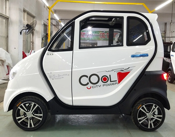 Adult Four-Wheel Enclosed Electric Car Equipped with 1200W Motor 45ah Lead-Acid Battery