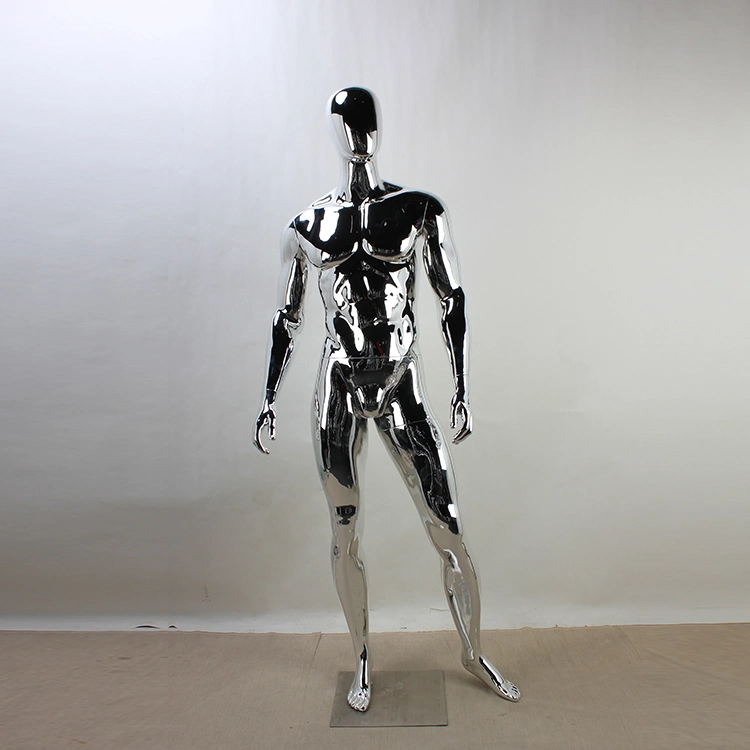 High quality/High cost performance Electroplating Male Full Body Display Male Mannequin Dummy