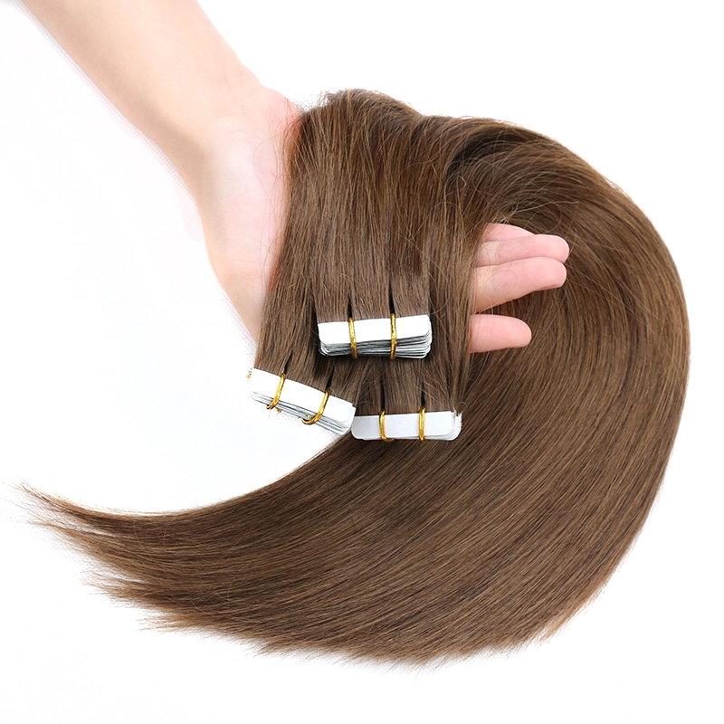 Straight 20PCS Invisable Tape Hair, 16